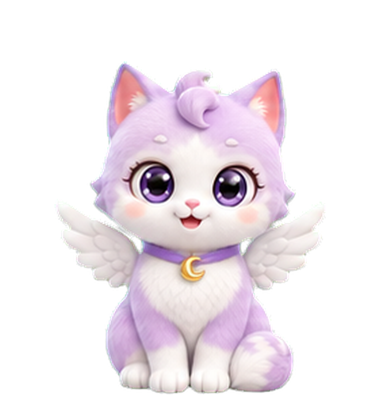 Piko happily fluttering her wings